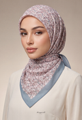 TSE Mod Japanese Cotton Voile Square In BlueLake