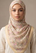 TSE BloomInvitation Japanese Cotton Voile Square - Reese