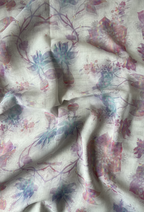 TSE BloomInvitation Japanese Cotton Voile Square - Oshi