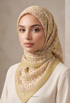 TSE Mod Japanese Cotton Voile Square In Madel