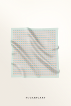 YES DEFECT - ( Japanese Voile Square Scarf ) Girl Boss ( Positive ) 46 inch