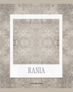 Korean Chiffon Long Shawl (She is in the Bloom) in Rania