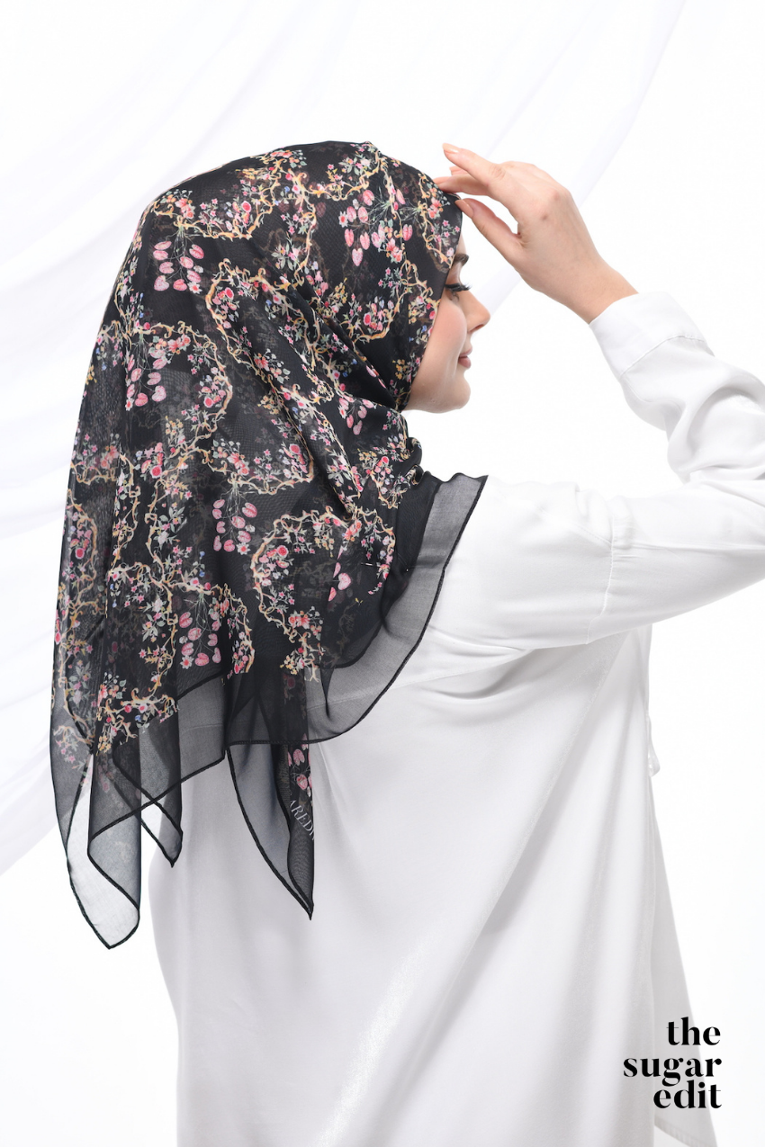 YES THESUGAREDIT Summer-Fleur Series Premium Japanese Voile ( Rose )