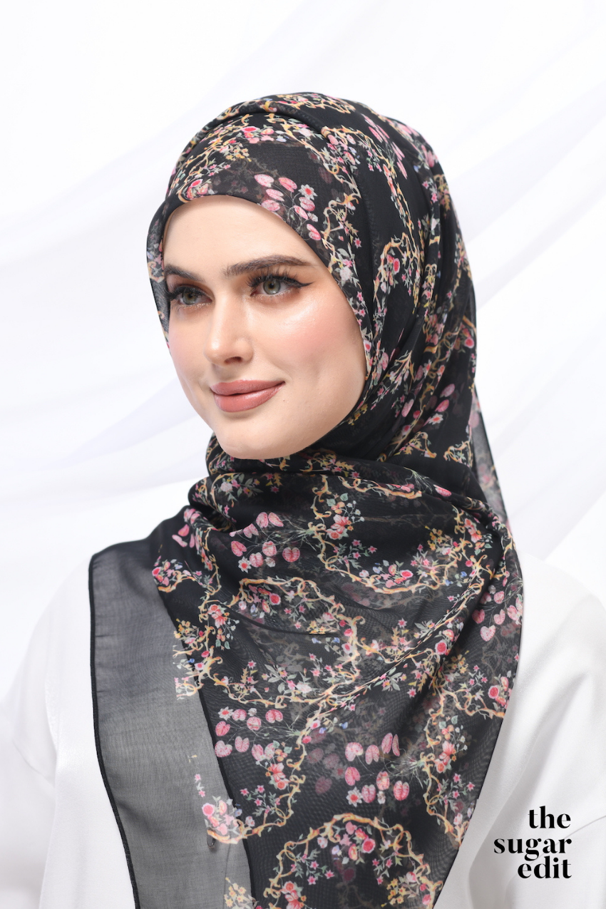 YES THESUGAREDIT Summer-Fleur Series Premium Japanese Voile ( Rose )