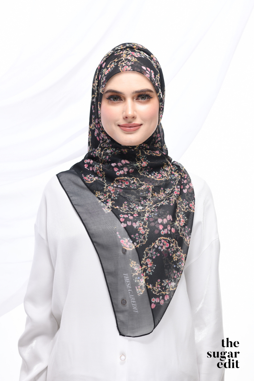 YES THESUGAREDIT Summer-Fleur Series Premium Japanese Voile ( Rose )