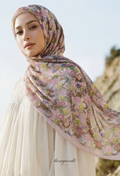 TSE BloomInvitation Japanese Cotton Voile Square - Rowa