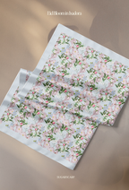 Eid Bloom 2026 Scarves Mixed Satin Square in Isadora