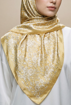 Eid Classy 2026 Scarves Mixed Satin Square in Cassera
