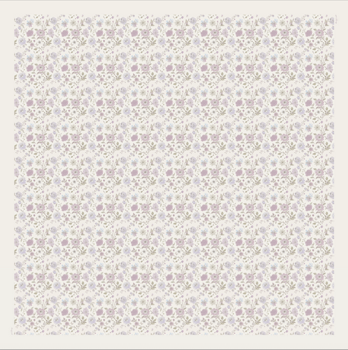 TSE BloomInvitation Japanese Cotton Voile Square - Carina