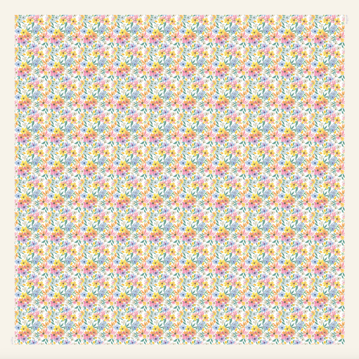 TSE BloomInvitation Japanese Cotton Voile Square - Nanami