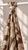 TSE BloomInvitation Japanese Cotton Voile Square - Hanisa