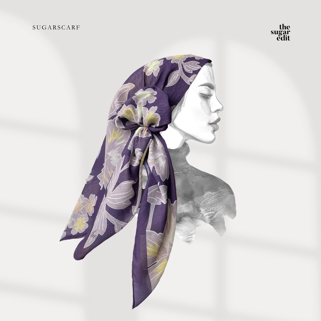 YES DEFECT - TSE Paris Cotton Voile Square Scarf (No Code)