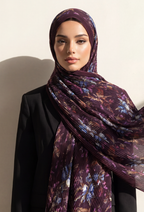Fall In Love Wide Ultra Fine Pleated Shawl Ironless · in Natalie