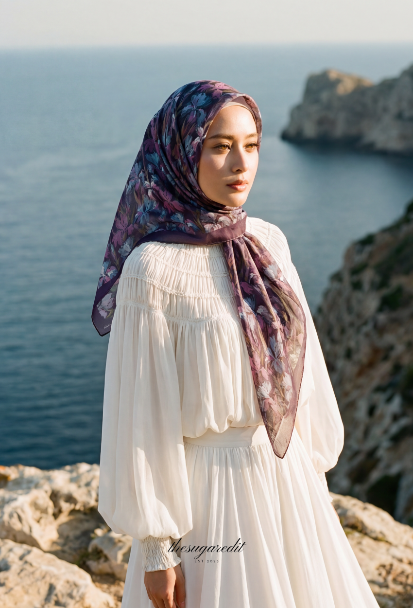 TSE Grace Collection Japanese Voile Square In Deserving