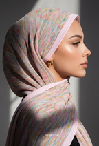 Fall In Love Wide Ultra Fine Pleated Shawl Ironless · in Prive