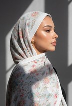 Fall In Love Wide Ultra Fine Pleated Shawl Ironless · in Elise