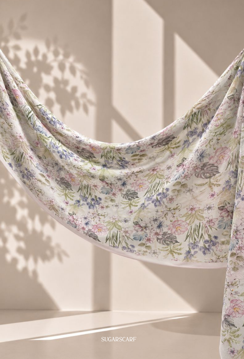 Fall In Love Wide Ultra Fine Pleated Shawl Ironless · in EmberPL