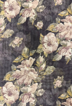 TSE BloomInvitation Japanese Cotton Voile Square - Madeira