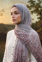 Fall In Love Wide Ultra Fine Pleated Shawl Ironless · in Deana