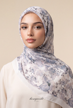 TSE BloomInvitation Japanese Cotton Voile Square - Semporna