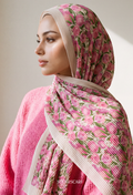 Fall In Love Wide Ultra Fine Pleated Shawl Ironless · in Opium