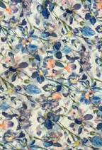 TSE BloomInvitation Japanese Cotton Voile Square - Ribeira