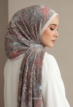 Fall In Love Wide Ultra Fine Pleated Shawl Ironless · Laure