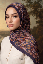 Fall In Love Wide Ultra Fine Pleated Shawl Ironless · in Iris