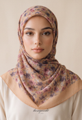 TSE BloomInvitation Japanese Cotton Voile Square - Millie