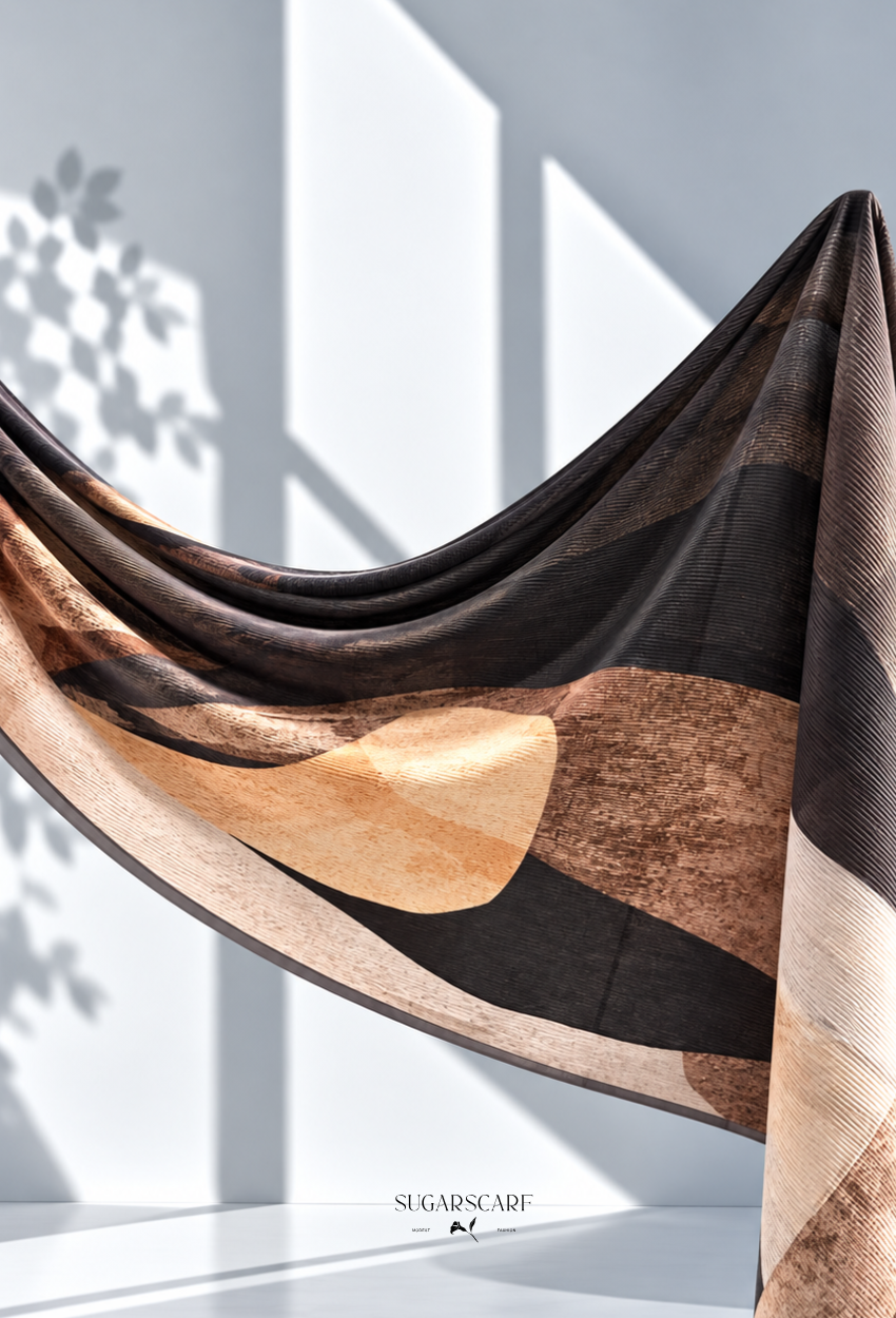 Fall In Love Wide Ultra Fine Pleated Shawl Ironless · in Millionaire