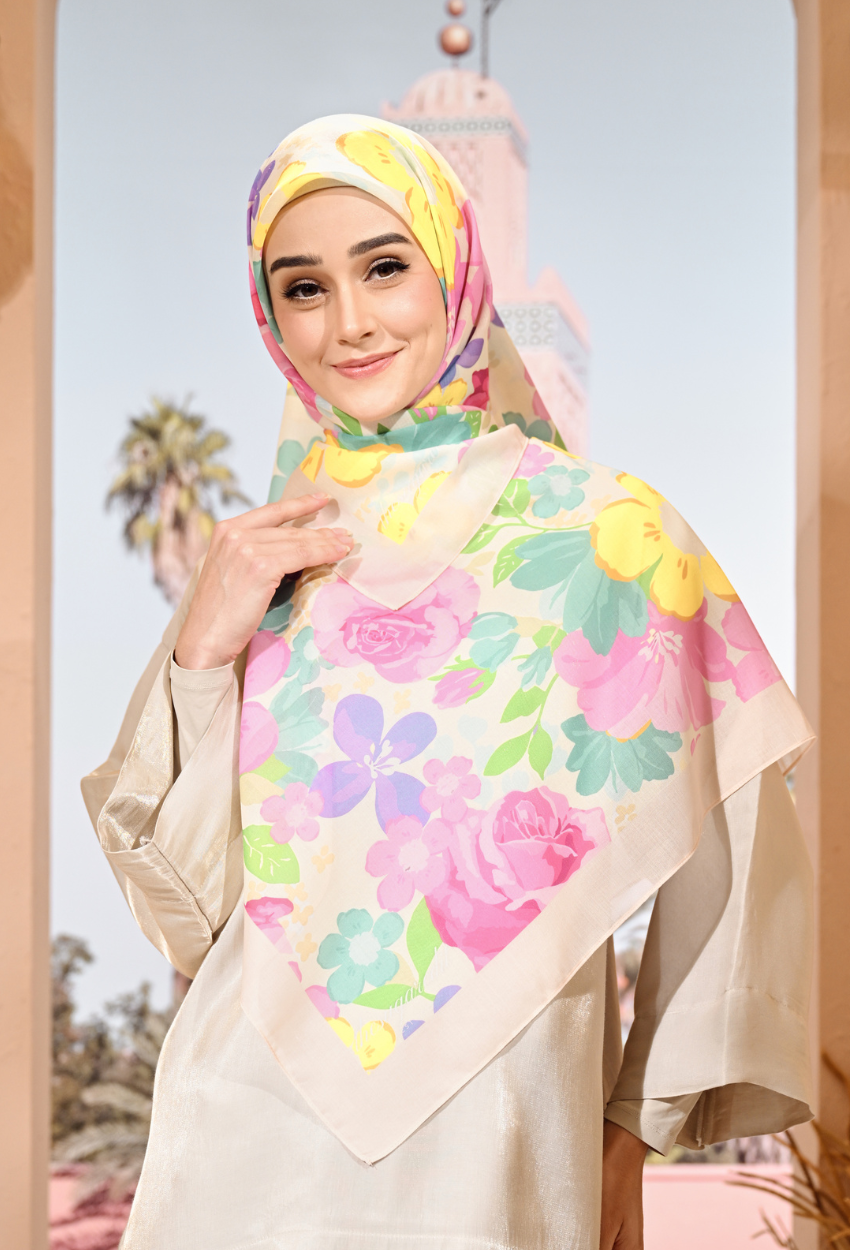 THESUGAREDIT Jasmine Collection French Cotton Bawal ( LOYALTY )
