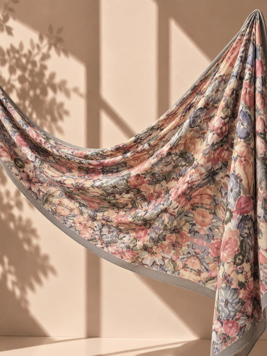 Fall In Love Wide Ultra Fine Pleated Shawl Ironless · in Yumi