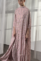 Angeline Crystal Beads Drape In SweetPink