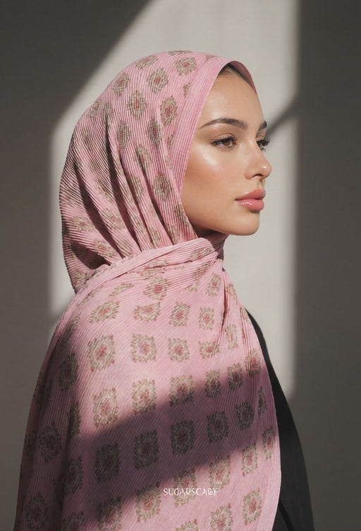Fall In Love Wide Ultra Fine Pleated Shawl Ironless · in Palazzo