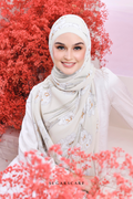 YES ( Full Wide Pleats Shawl ) Garden of Hurrem Bloom in ( YASMEEN )