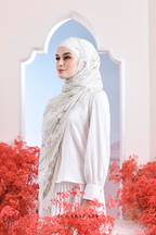 YES ( Full Wide Pleats Shawl ) Garden of Hurrem Bloom in ( YASMEEN )