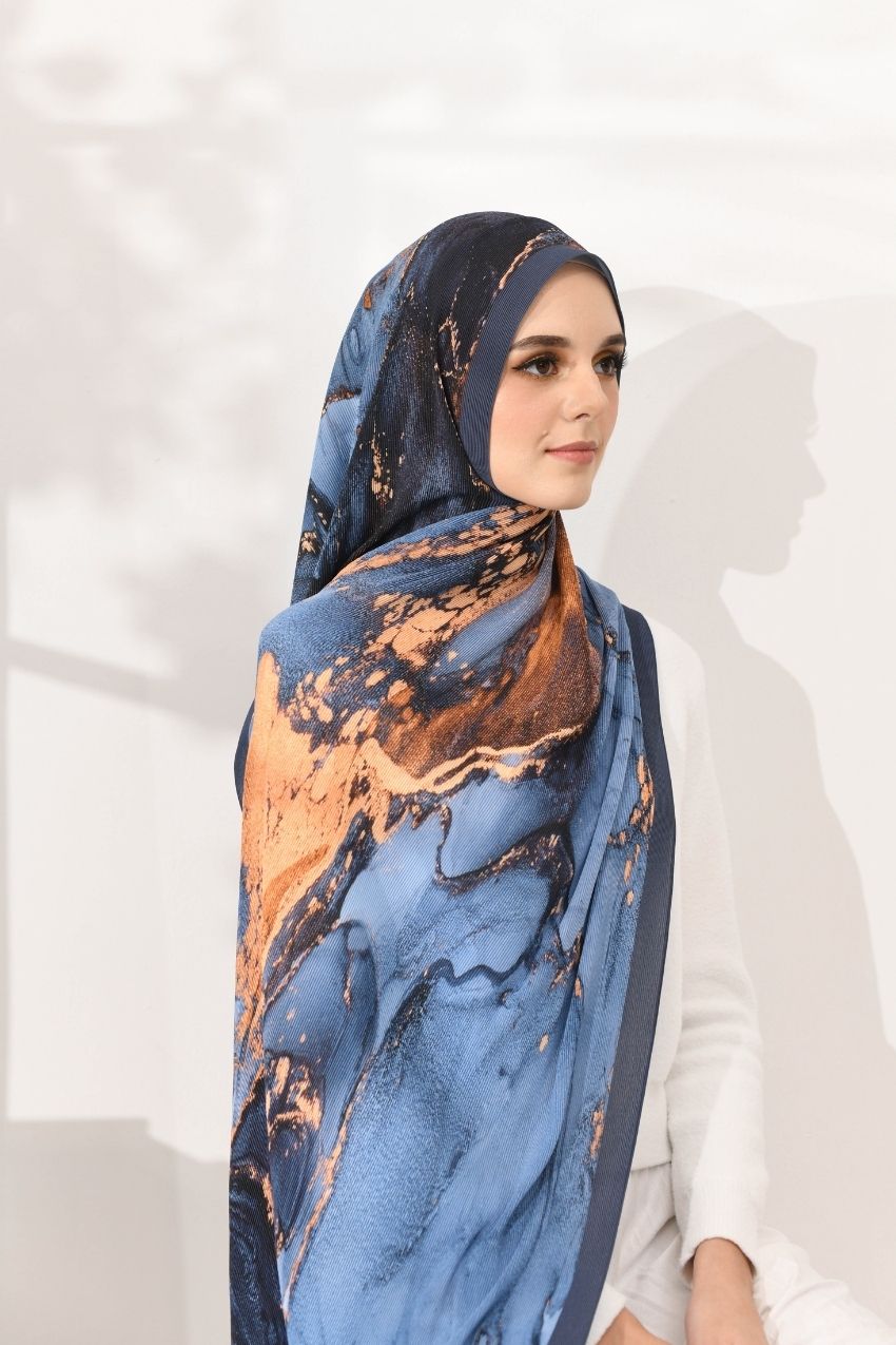 SAMPLE Dolce Wide Pleats In Ocean Dream