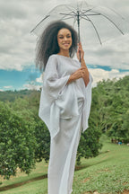 Anya Kaftan Set ( Kaftan Top & Instant Pareo Skirt - Two-Piece Set )