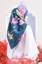 YES ( Full Wide Pleats Shawl ) Garden of Hurrem Bloom in ( MERYEM )