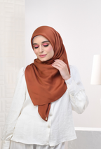 YES DEFECT - YOUR NEW MATE Smooth Satin Silk - Toffee