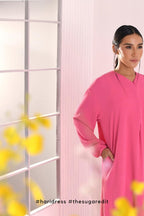 Ha-Ri Dress in Loving Pink