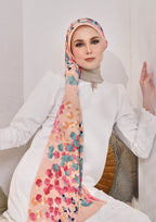 (SAMPLE) (Full Pleats ) BLOOMING EID Shawls in SOULFUL ELISE