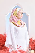 YES ( Full Wide Pleats Shawl ) Garden of Hurrem Bloom in ( DILARA )