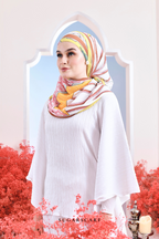 YES ( Full Wide Pleats Shawl ) Garden of Hurrem Bloom in ( DILARA )