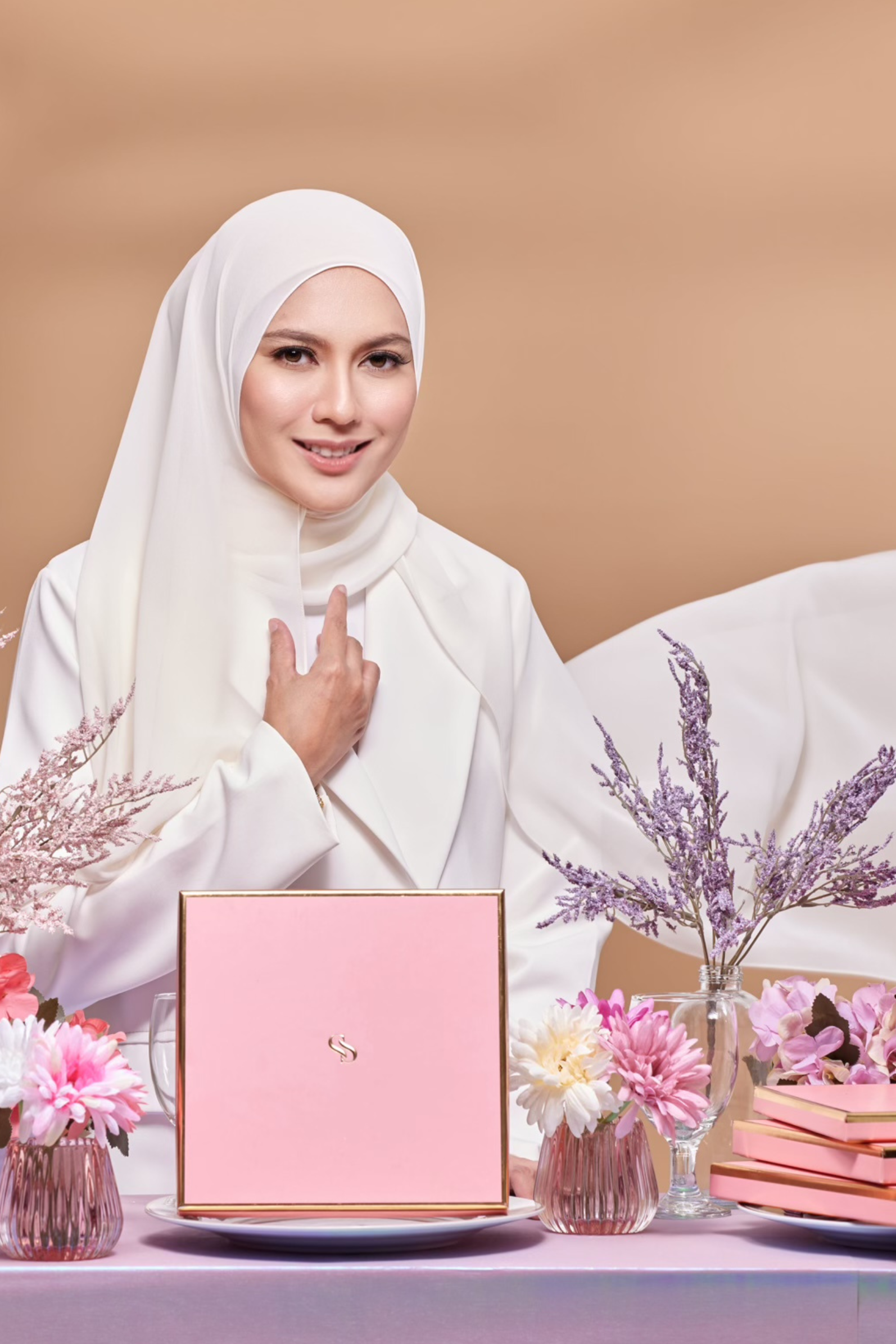 YES DEFECT - Emily Lux Chiffon ( Refresh - Pearl )