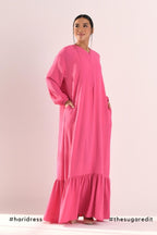 Ha-Ri Dress in Loving Pink
