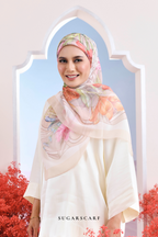 YES ( Japanese Voile Vol2 Square Scarf ) Garden of Hurrem Bloom in ( ELYA )