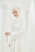 Layla Abaya [ Off White ]
