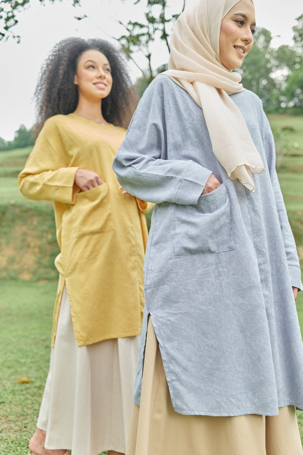 Kira Oversized Cotton Long Top