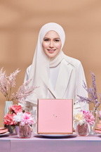 YES DEFECT - Emily Lux Chiffon ( Refresh - Pearl )